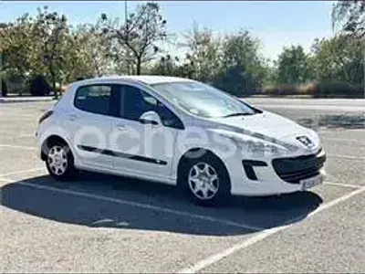 Usado Peugeot 308 Business-Line 90 CV (66 kW) 2010 Blanco Berlina