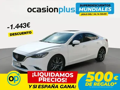 Usado Mazda 6 Luxury 175 CV (128 kW) 2017 Blanco Berlina