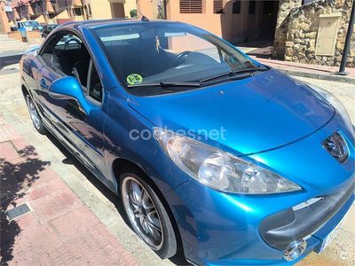 Azul Usado 2007 Peugeot 207 CC Sport Descapotable | 3600 € (Precio justo)