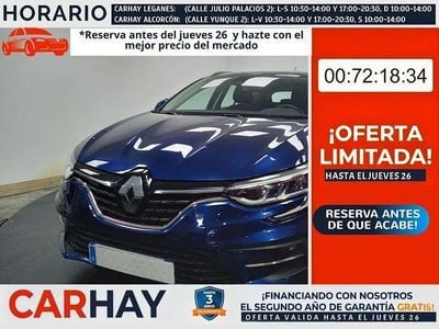 Usado Renault Mégane IV Business 160 CV (117 kW) 2021 Azul Familiar