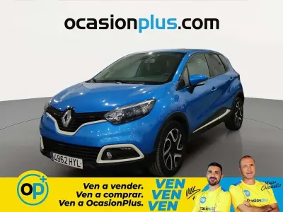 Usado Renault Captur Zen 90 CV (66 kW) 2014 Azul SUV