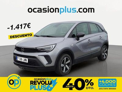 Usado Opel Crossland X Edition 110 CV (80 kW) 2022 Gris SUV