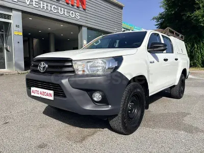 Usado Toyota HiLux 150 CV (110 kW) 2019 Blanco Pickup/Camioneta