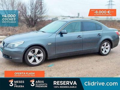 Usado BMW 520 163 CV (119 kW) 2006 Gris Berlina