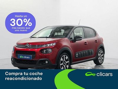 Rojo Usado 2019 Citroën C3 PureTech Berlina | 9990 € (Precio justo)