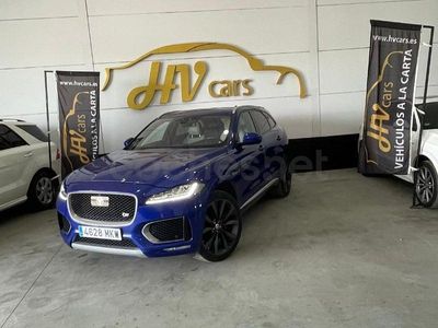 Usado Jaguar F-Pace First Edition 300 CV (220 kW) 2017 Azul SUV