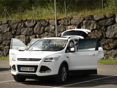 Brugt Ford Kuga Titanium 163 HK (119 kW) 2014 Hvid SUV