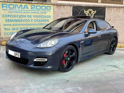 Usado Porsche Panamera Turbo 500 CV (367 kW) 2009 Azul Berlina