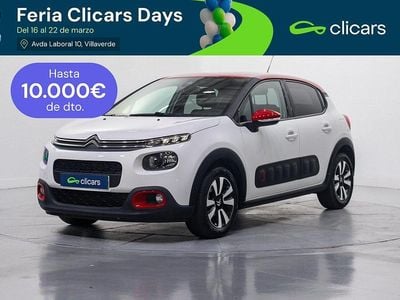 Usado Citroën C3 PureTech 83 CV (61 kW) 2019 Blanco Utilitario