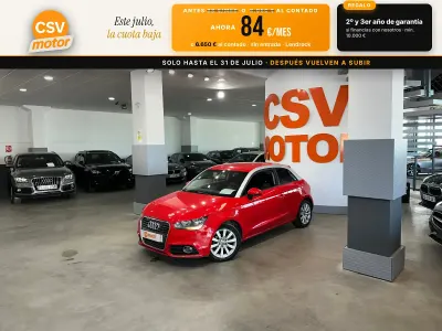 Usado Audi A1 Ambition 90 CV (66 kW) 2013 Rojo Utilitario