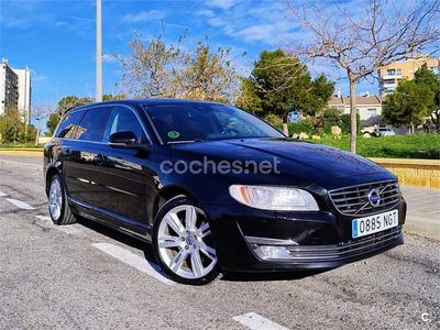 Usado Volvo V70 Summum 181 CV (133 kW) 2016 Negro Familiar