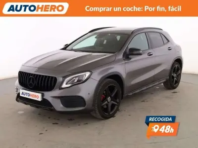 Usado Mercedes GLA200 AMG line 136 CV (100 kW) 2018 Gris SUV