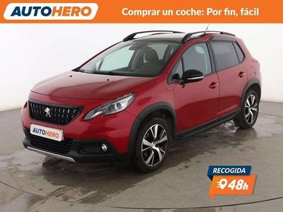 Usado Peugeot 2008 GT-line 131 CV (96 kW) 2019 Rojo SUV