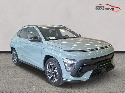 Usado Hyundai Kona N Line 141 CV (103 kW) 2023 Verde SUV