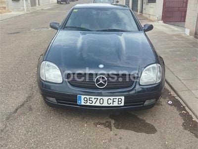 Usado Mercedes SLK230 193 CV (141 kW) 1997 Azul Descapotable
