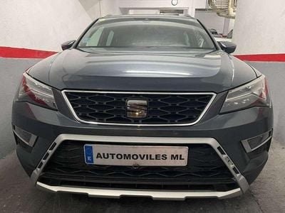 Usado Seat Ateca 4Drive 190 CV (139 kW) 2016 Azul SUV