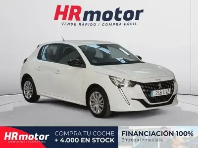 Usado Peugeot 208 Active 100 CV (73 kW) 2022 Blanco Utilitario