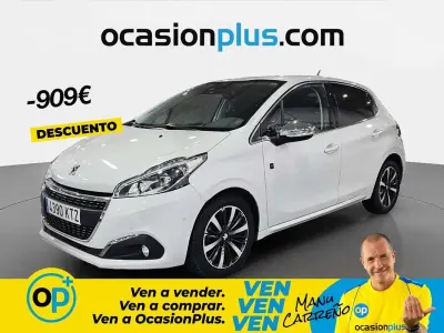 Usado Peugeot 208 S 102 CV (75 kW) 2019 Blanco Utilitario