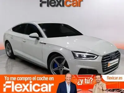 Usado Audi A5 Sportback 190 CV (139 kW) 2018 Blanco Utilitario
