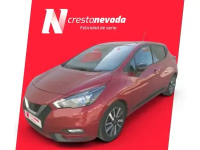 Usado Nissan Micra 92 CV (67 kW) 2021 Rojo Utilitario