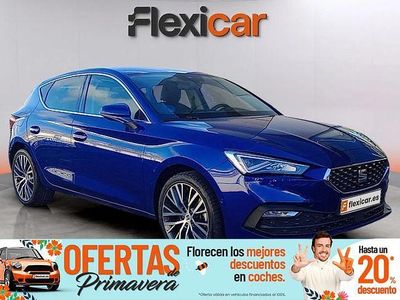 Usado Seat Leon XCELLENCE 204 CV (150 kW) 2021 Azul Berlina