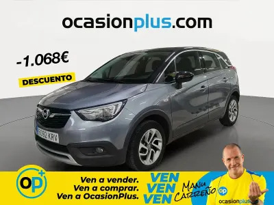 Usado Opel Crossland X Design Edition 110 CV (80 kW) 2018 Gris SUV