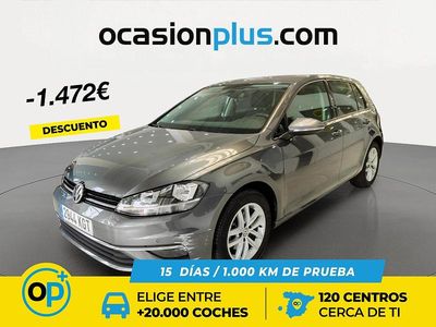 Usado VW Golf VII Advance 125 CV (91 kW) 2018 Gris