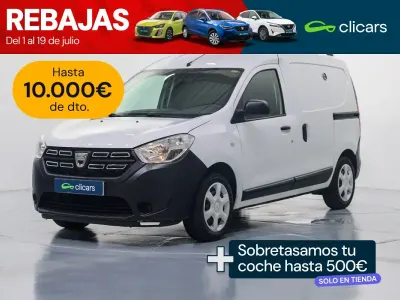 Usado Dacia Dokker Essentiel 100 CV (73 kW) 2019 Blanco Monovolumen