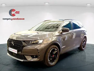 Usado DS Automobiles DS7 Crossback Performance 225 CV (165 kW) 2021 Gris / plata SUV