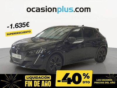 Negro Usado 2024 Peugeot 208 GT Utilitario | 17.990 € (Precio justo)