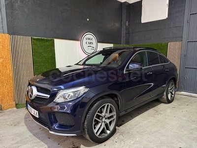 Usado Mercedes GLE350 258 CV (189 kW) 2016 Azul Coupe