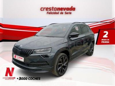 Usado Skoda Karoq SportLine 150 CV (110 kW) 2021 Gris / plata SUV