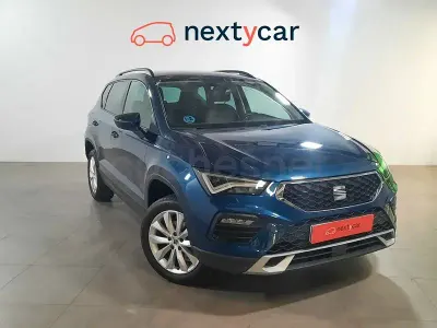 Usado Seat Ateca Style 110 CV (80 kW) 2022 Azul SUV