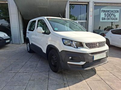 Usado Peugeot Rifter Active 100 CV (73 kW) 2021 Blanco Monovolumen