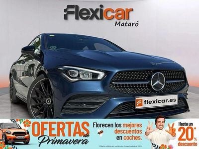 Usado Mercedes CLA180 136 CV (100 kW) 2020 Azul Berlina