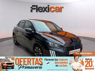 Usado Peugeot 208 Allure 100 CV (73 kW) 2024 Negro Utilitario