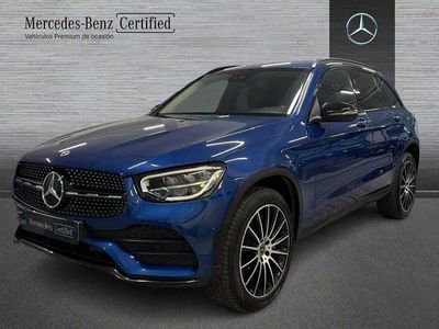 Usado Mercedes GLC300e 306 CV (225 kW) 2022 Azul espectral