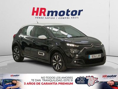 Usado Citroën C3 Feel 83 CV (61 kW) 2022 Negro Berlina