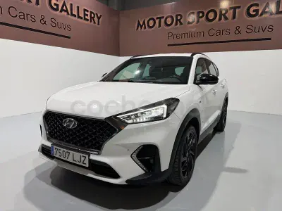 Usado Hyundai Tucson N Line 136 CV (100 kW) 2020 Blanco SUV