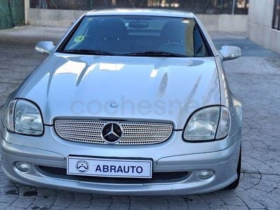 Usado Mercedes SLK200 Edition 163 CV (119 kW) 2003 Gris / plata Descapotable