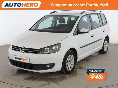 Usado VW Touran Edition 110 CV (80 kW) 2014 Blanco Monovolumen