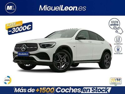 Usado Mercedes GLC300e 333 CV (244 kW) 2021 Blanco SUV