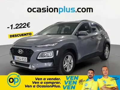 Usado Hyundai Kona 120 CV (88 kW) 2019 Gris / plata SUV