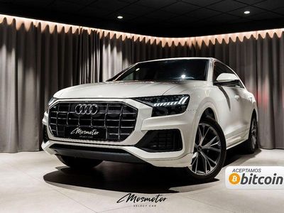 Begagnad Audi Q8 S-line plus 286 HK (210 kW) 2021 Vit SUV