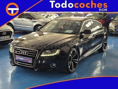 Usado Audi A5 Sportback S-Line 240 CV (176 kW) 2010 Negro Utilitario