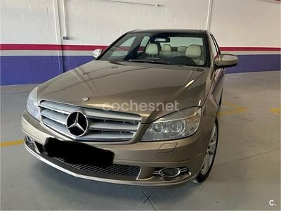 Beige Usado 2008 Mercedes C220 Avantgarde Berlina | 9499 € (Precio justo)