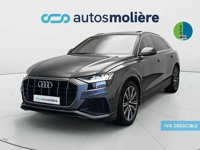 Usado Audi Q8 Premium 286 CV (210 kW) 2022 Gris SUV