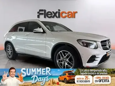 Usado Mercedes GLC220 170 CV (125 kW) 2019 Blanco SUV