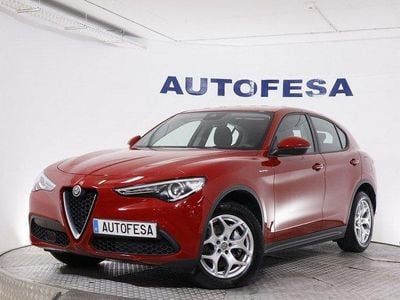 Rojo Usado 2021 Alfa Romeo Stelvio Super SUV | 26.900 € (Buen precio)