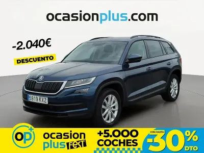 Begagnad Skoda Kodiaq Ambition 150 HK (110 kW) 2019 Blå SUV